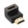 Przejściówka UGREEN Adapter kątowy HDMI HD112 4K dolny